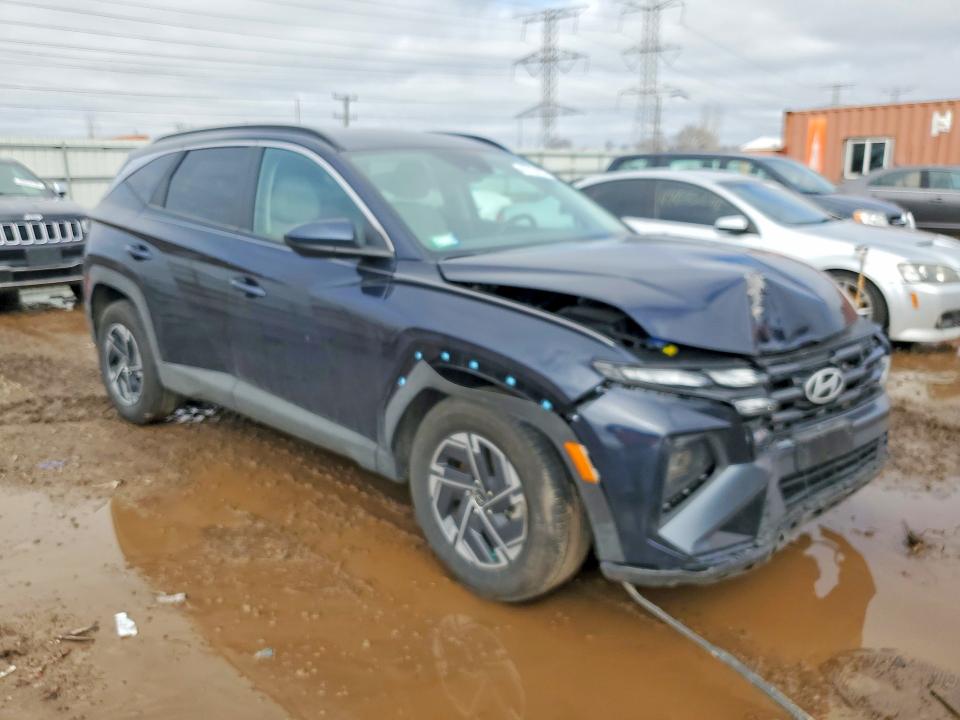 48165996 :رقم المزاد ، KM8JBDD10SU281989 vin ، 2025 Hyundai Tucson Hybrid مزاد بيع