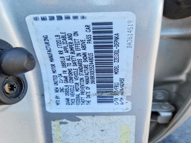 Продажа на аукционе авто 2005 Toyota Corolla, vin: 1NXBR30E55Z448015, номер лота: 51468316