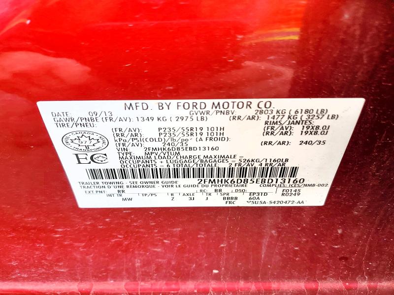 Aukcja sprzedaży 2014 Ford Flex, vin: 2FMHK6D85EBD13160, numer aukcji: 46888286