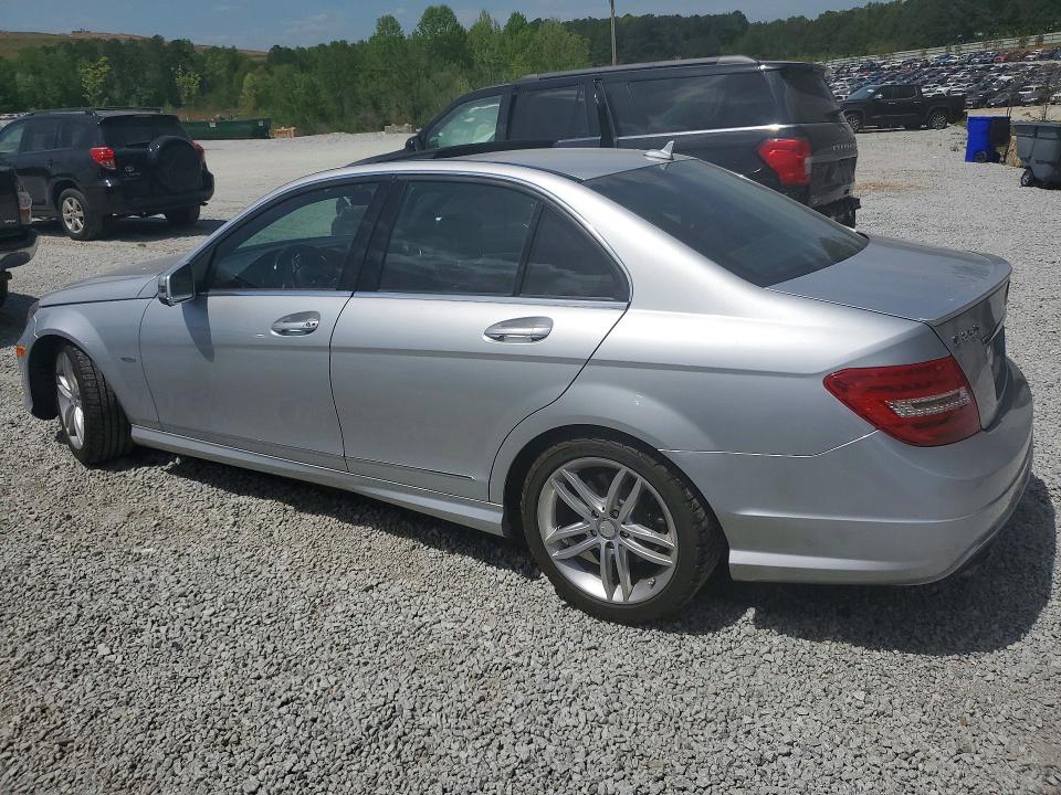 Продажа на аукционе авто 2012 Mercedes-benz C, vin: WDDGF4HBXCR210461, номер лота: 49766586