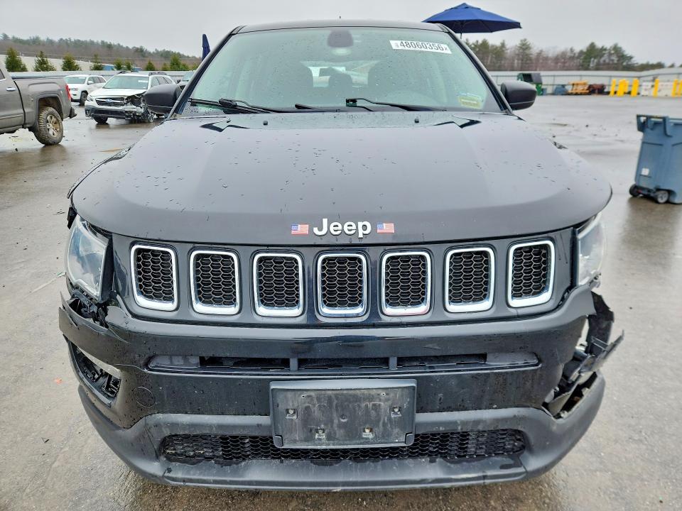48060356 :رقم المزاد ، 3C4NJCAB1KT763025 vin ، 2019 Jeep Compass مزاد بيع