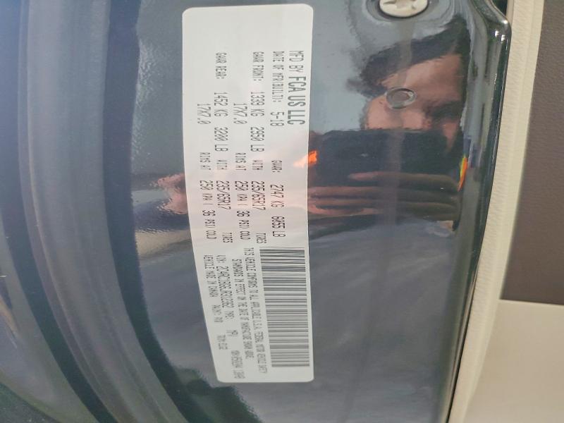 49084876 :رقم المزاد ، 2C4RC1BG6JR312362 vin ، 2018 Chrysler Pacifica مزاد بيع