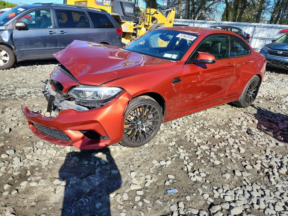 2019 Bmw M2 მანქანა იყიდება აუქციონზე, vin: WBS2U7C51KVB09307, აუქციონის ნომერი: 51562816