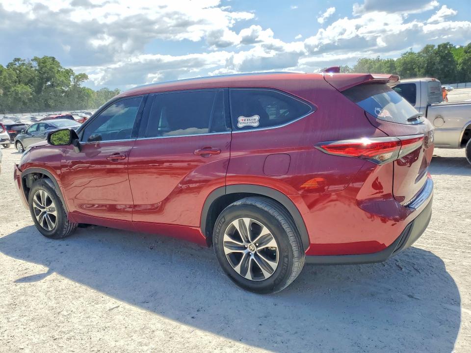 51641456 :رقم المزاد ، 5TDGZRAH5MS079343 vin ، 2021 Toyota Highlander مزاد بيع