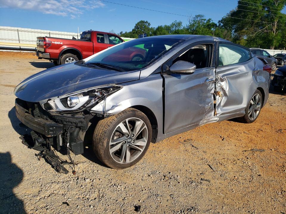 50259276 :رقم المزاد ، KMHDH4AE6GU536347 vin ، 2016 Hyundai Elantra مزاد بيع