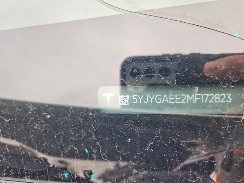 Продажа на аукционе авто 2021 Tesla Model Y, vin: 5YJYGAEE2MF172823, номер лота: 50677986