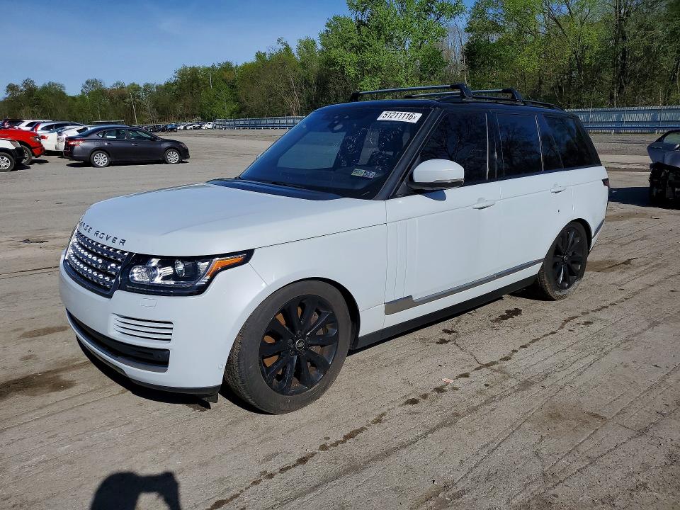 51211116 :رقم المزاد ، SALGS2FV2HA374051 vin ، 2017 Land Rover Range Rover مزاد بيع