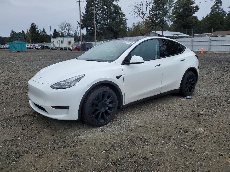 2022 Tesla Model Y მანქანა იყიდება აუქციონზე, vin: 7SAYGDEE7NF316064, აუქციონის ნომერი: 48134716