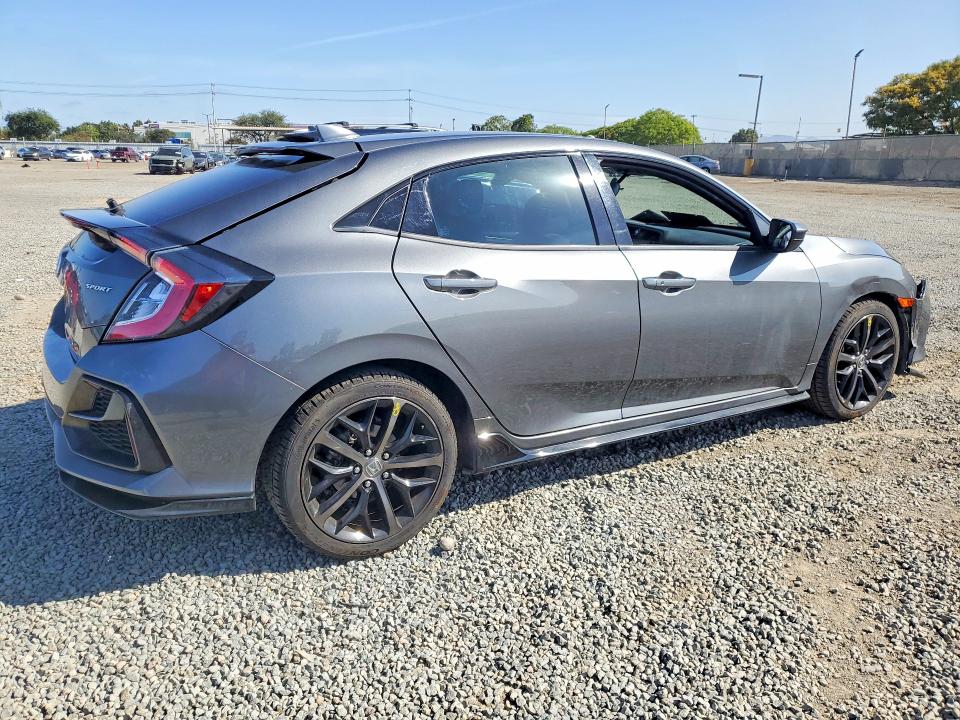 50856816 :رقم المزاد ، SHHFK7H42MU416772 vin ، 2021 Honda Civic مزاد بيع