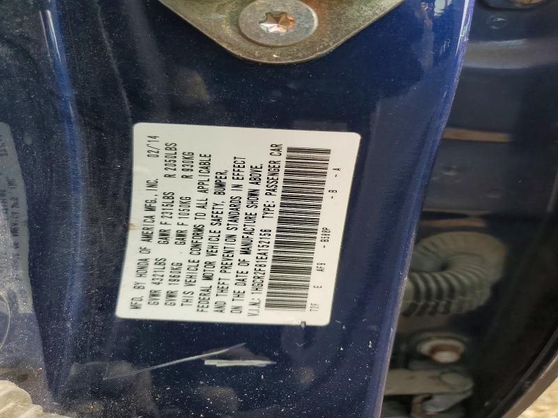 Aukcja sprzedaży 2014 Honda Accord, vin: 1HGCR2F81EA152156, numer aukcji: 50252296
