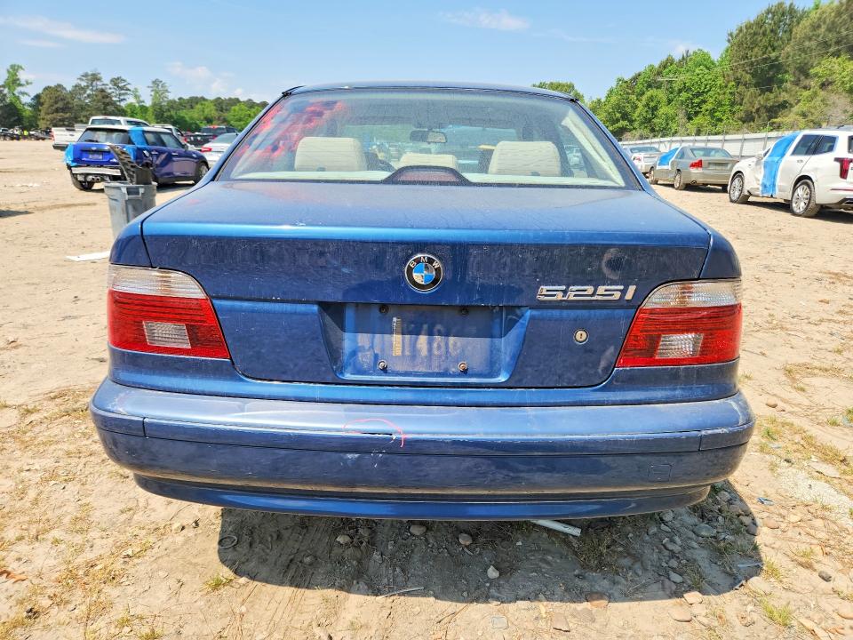 2001 Bmw 525 მანქანა იყიდება აუქციონზე, vin: WBADT43451GF58515, აუქციონის ნომერი: 50251966