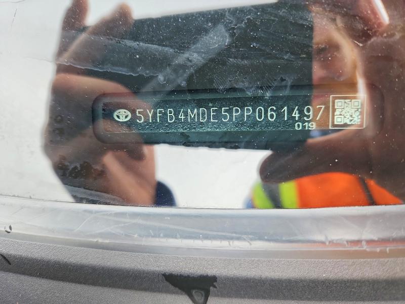 48520806 :رقم المزاد ، 5YFB4MDE5PP061497 vin ، 2023 Toyota Corolla مزاد بيع
