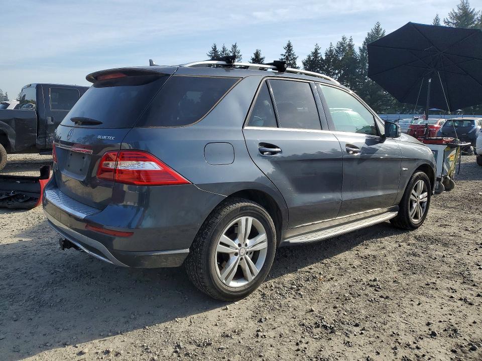 Aukcja sprzedaży 2012 Mercedes-benz Ml, vin: 4JGDA2EB0CA059709, numer aukcji: 51969616