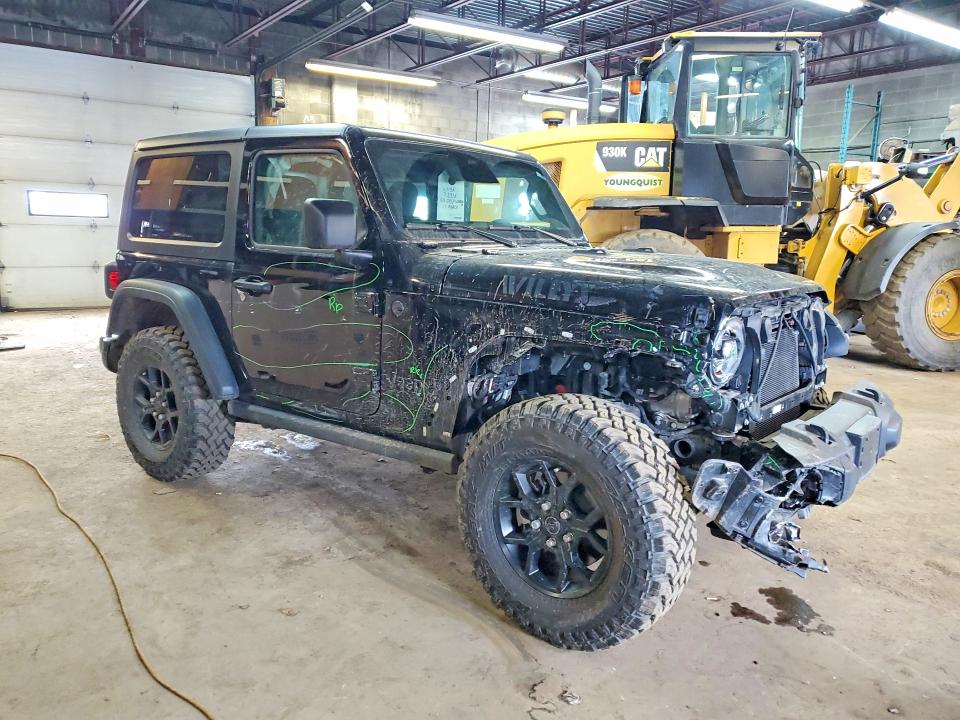 48678646 :رقم المزاد ، 1C4PJXAN9SW588155 vin ، 2025 Jeep Wrangler مزاد بيع