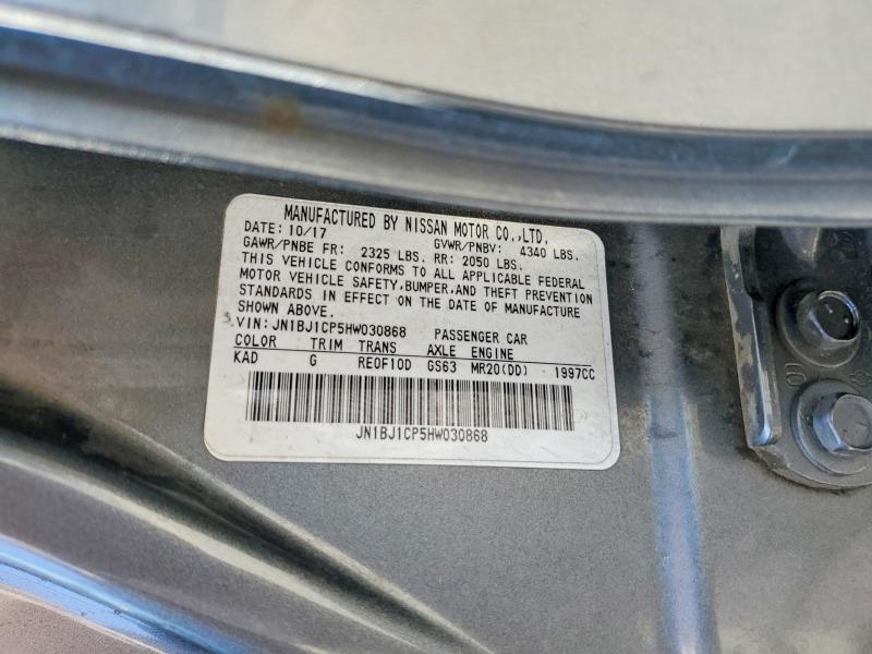 Продажа на аукционе авто 2017 Nissan Rogue Sport, vin: JN1BJ1CP5HW030868, номер лота: 51551576