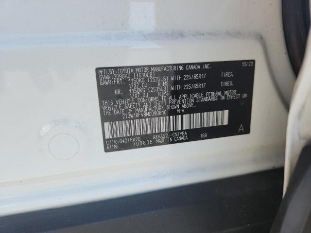 Aukcja sprzedaży 2021 Toyota Rav4, vin: 2T3W1RFV8MC090810, numer aukcji: 50328236