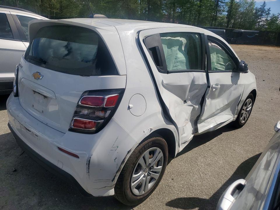 Продаж на аукціоні авто 2018 Chevrolet Sonic, vin: 1G1JG6SH1J4105526, номер лоту: 48794816