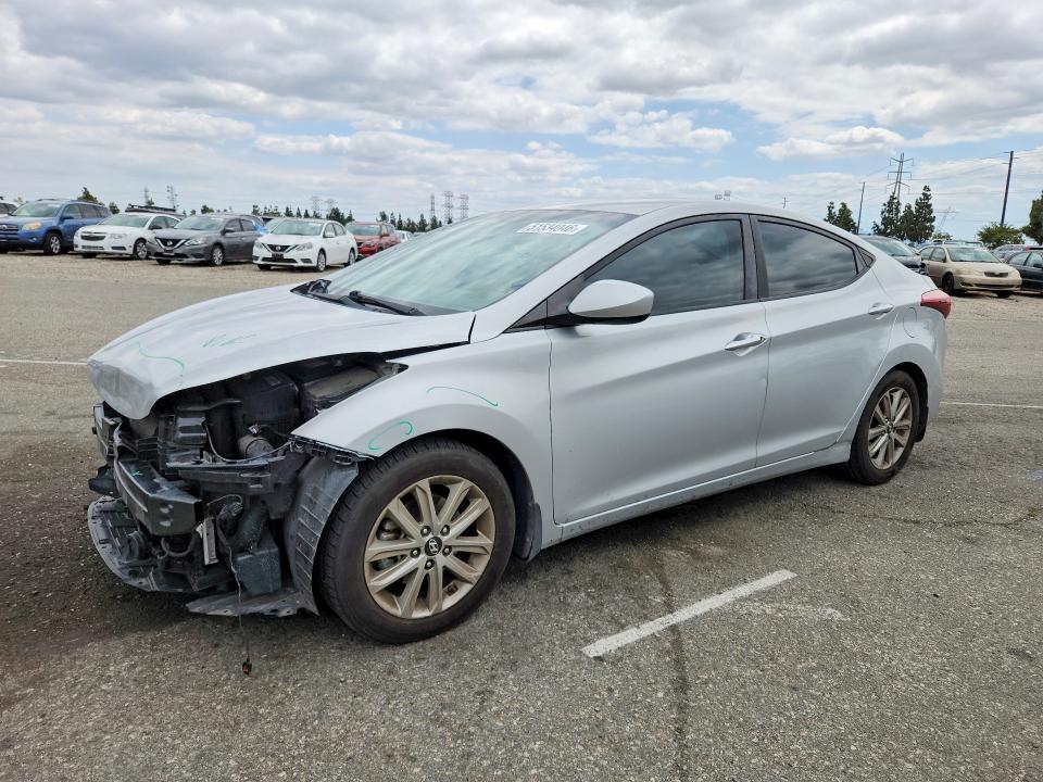 2015 Hyundai Elantra მანქანა იყიდება აუქციონზე, vin: KMHDH4AE6FU232109, აუქციონის ნომერი: 51534046