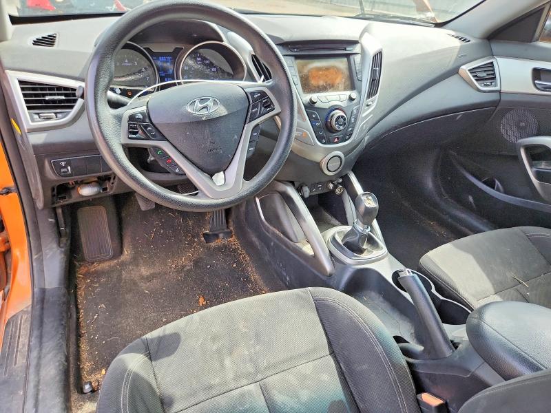 2016 Hyundai Veloster მანქანა იყიდება აუქციონზე, vin: KMHTC6ADXGU285264, აუქციონის ნომერი: 49128956