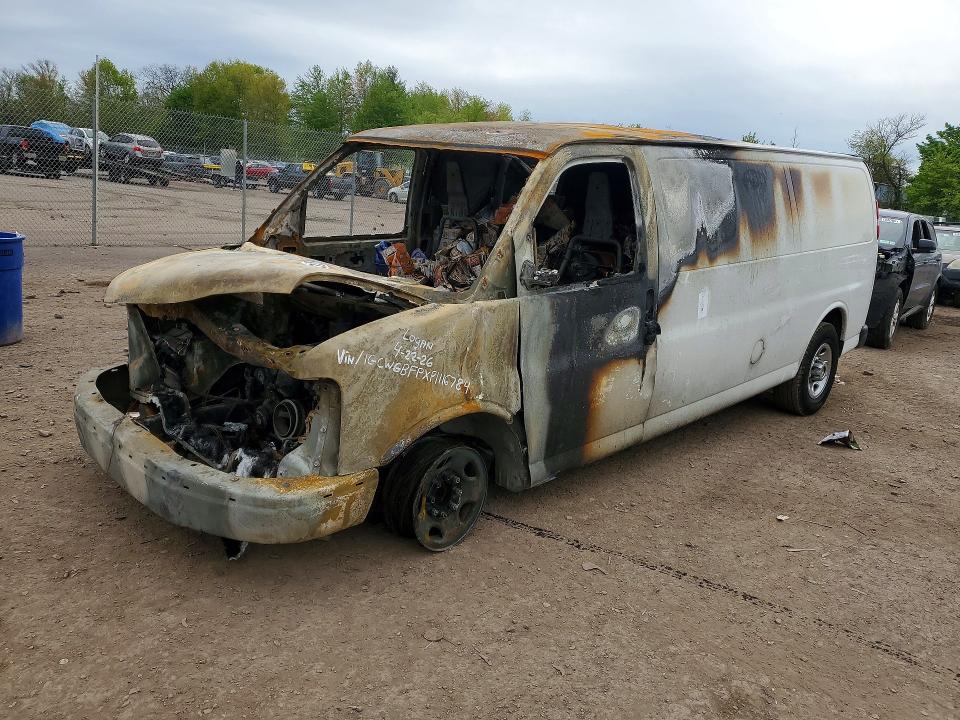51311026 :رقم المزاد ، 1GCWGBFPXP1116784 vin ، 2023 Chevrolet Express G2500 مزاد بيع