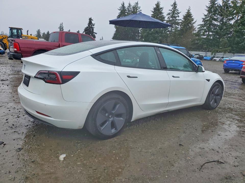 48188826 :رقم المزاد ، 5YJ3E1EA3MF929936 vin ، 2021 Tesla Model 3 مزاد بيع