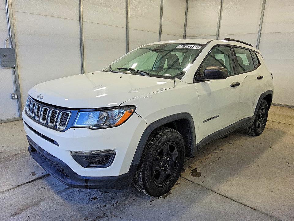 48925786 :رقم المزاد ، 3C4NJCAB3KT832538 vin ، 2019 Jeep Compass مزاد بيع