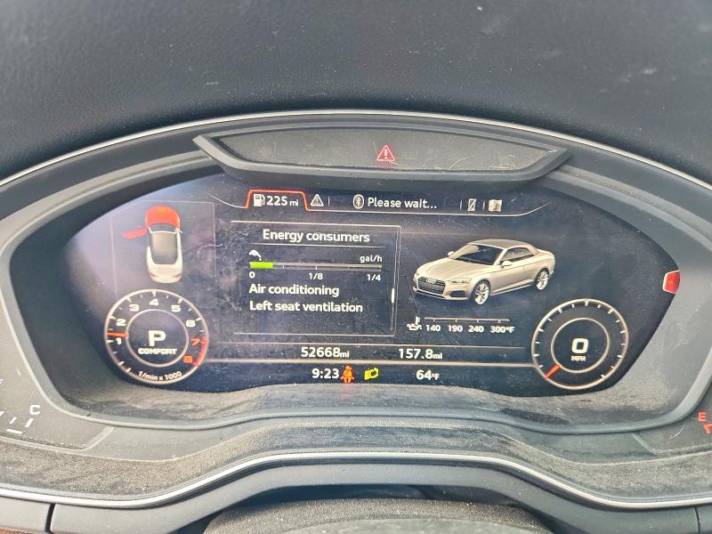 Aukcja sprzedaży 2019 Audi A5, vin: WAUYNGF55KN009165, numer aukcji: 50728976