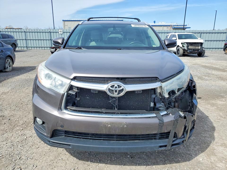 50980276 :رقم المزاد ، 5TDJKRFH6FS136753 vin ، 2015 Toyota Highlander مزاد بيع