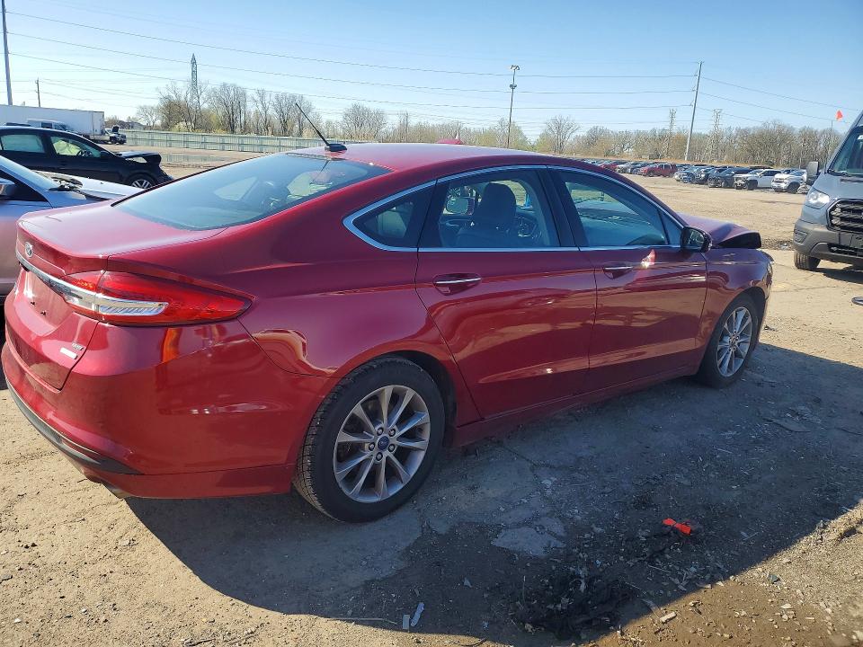 50240336 :رقم المزاد ، 3FA6P0HD1HR205664 vin ، 2017 Ford Fusion مزاد بيع