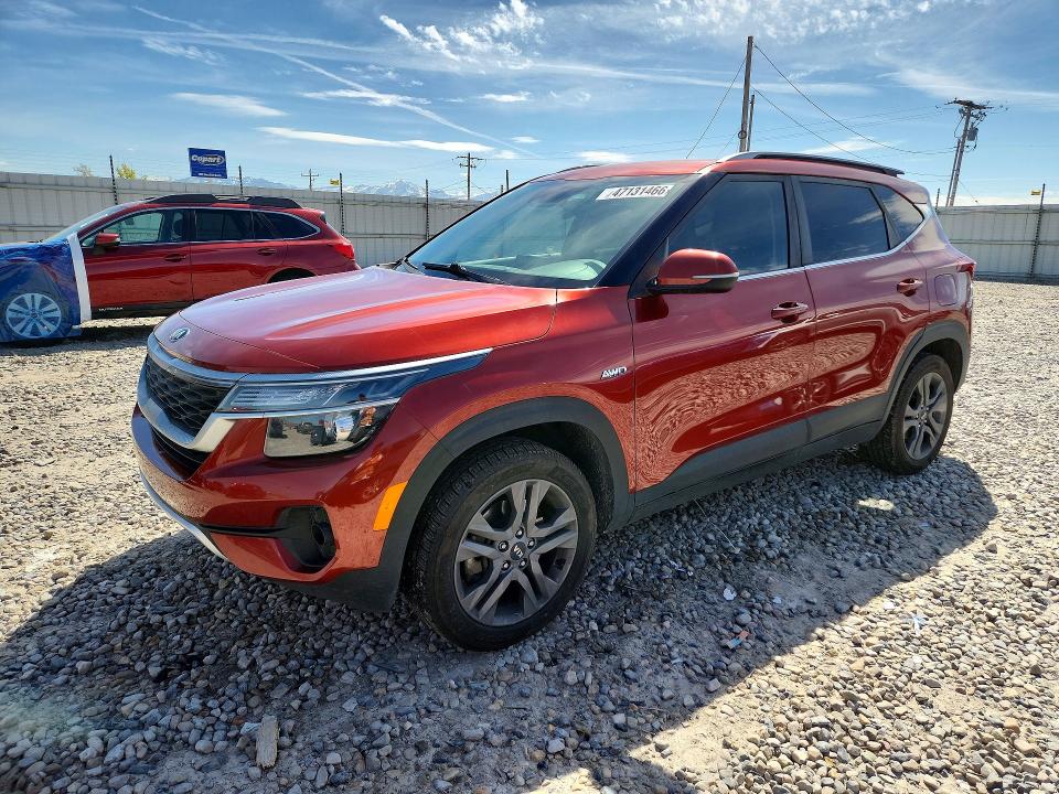 Auction sale of the 2021 Kia Seltos, vin: KNDEUCAA4M7156221, lot number: 47131466