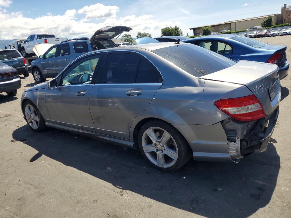Aukcja sprzedaży 2011 Mercedes-benz C, vin: WDDGF5EB4BR168569, numer aukcji: 50361156