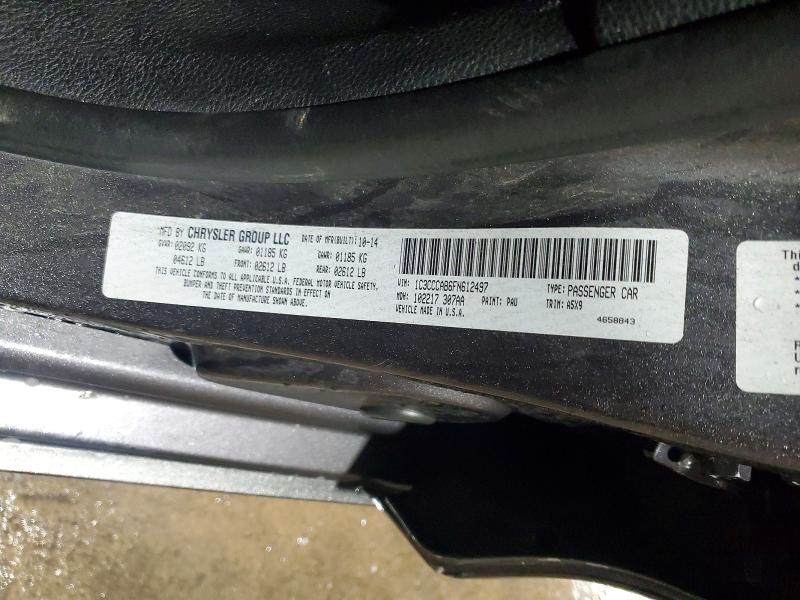 Продажа на аукционе авто 2015 Chrysler 200, vin: 1C3CCCAB6FN612497, номер лота: 50932076