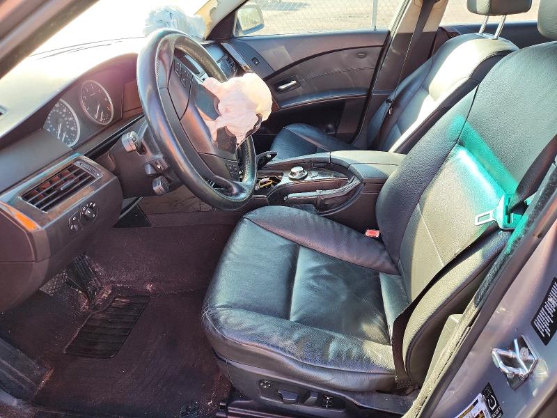 51116326 :رقم المزاد ، WBANA53535B858370 vin ، 2005 Bmw 525i مزاد بيع