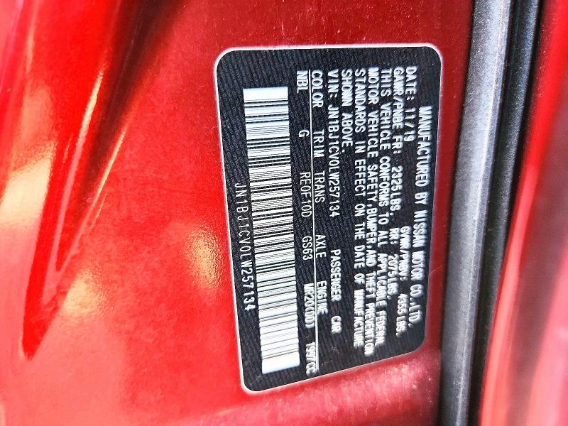 Aukcja sprzedaży 2020 Nissan Rogue Sport, vin: JN1BJ1CV0LW257134, numer aukcji: 50822266