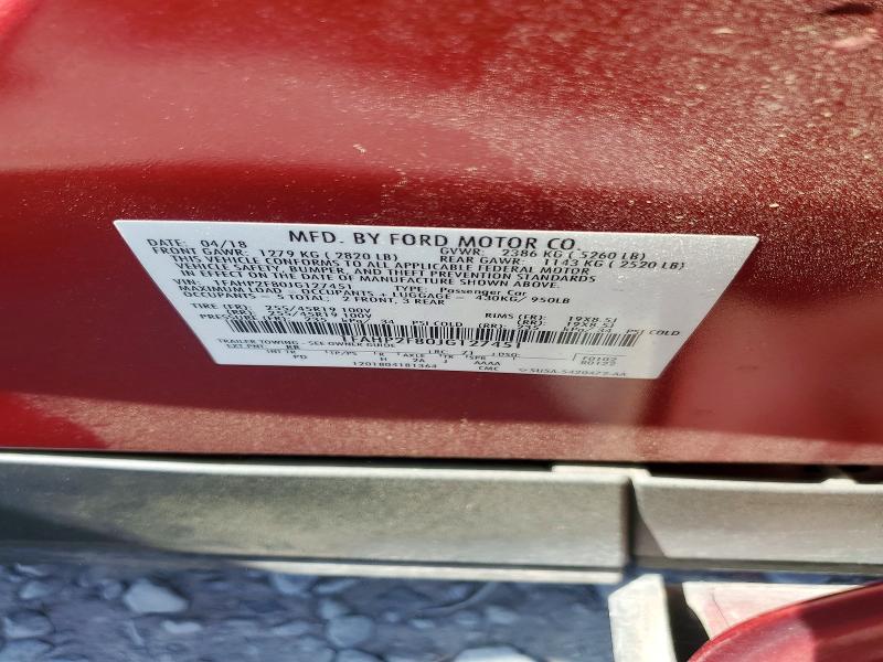 Aukcja sprzedaży 2018 Ford Taurus, vin: 1FAHP2F80JG127451, numer aukcji: 49012116
