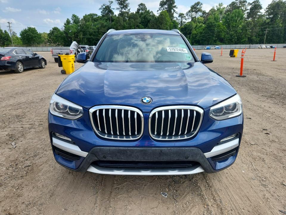 2018 Bmw X3 მანქანა იყიდება აუქციონზე, vin: 5UXTR9C55JLC77999, აუქციონის ნომერი: 51972406