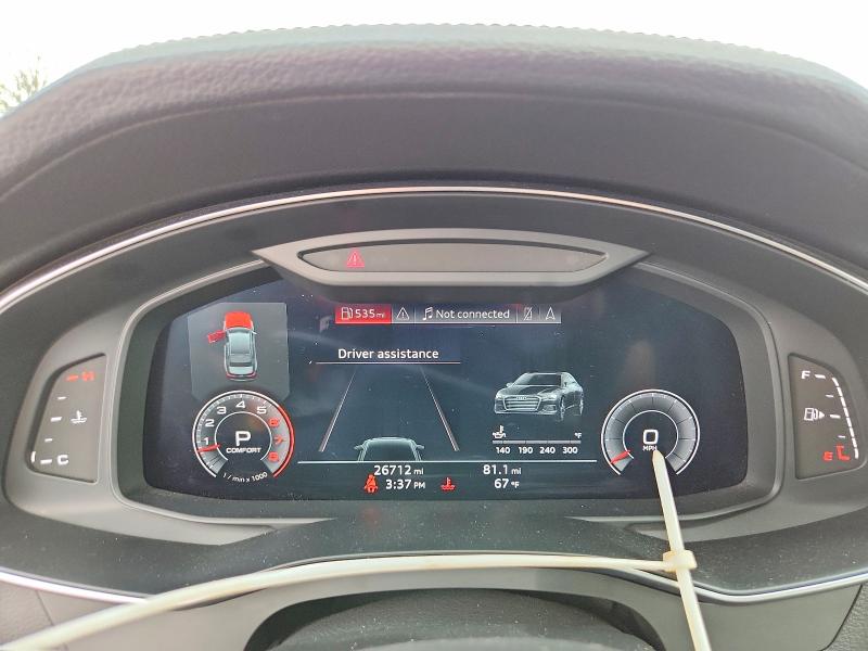 2019 Audi A6 მანქანა იყიდება აუქციონზე, vin: WAUL2AF2XKN084109, აუქციონის ნომერი: 51064986