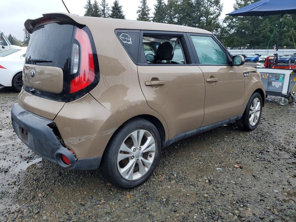 2015 Kia Soul მანქანა იყიდება აუქციონზე, vin: KNDJP3A53F7209924, აუქციონის ნომერი: 50812736