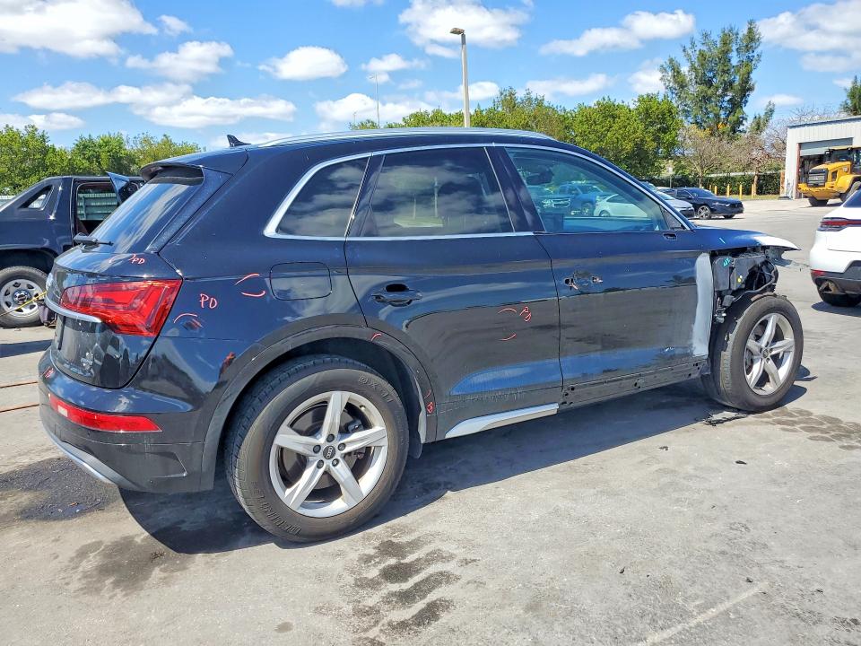 2021 Audi Q5 მანქანა იყიდება აუქციონზე, vin: WA1AAAFY5M2125116, აუქციონის ნომერი: 49727476