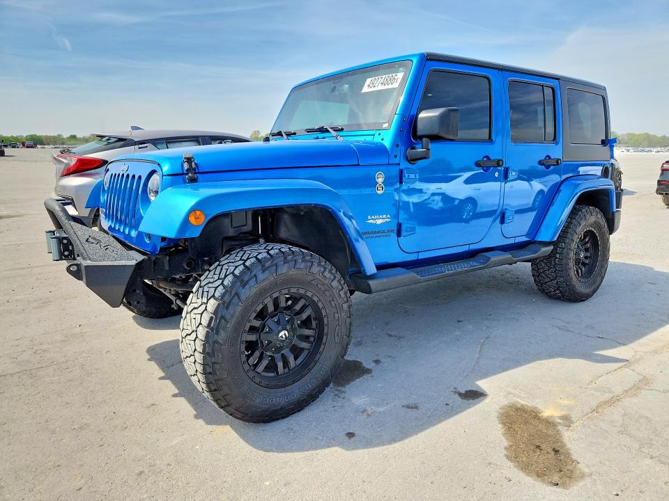 Auction sale of the 2015 Jeep Wrangler Unlimited, vin: 1C4BJWEG4FL688364, lot number: 49274886