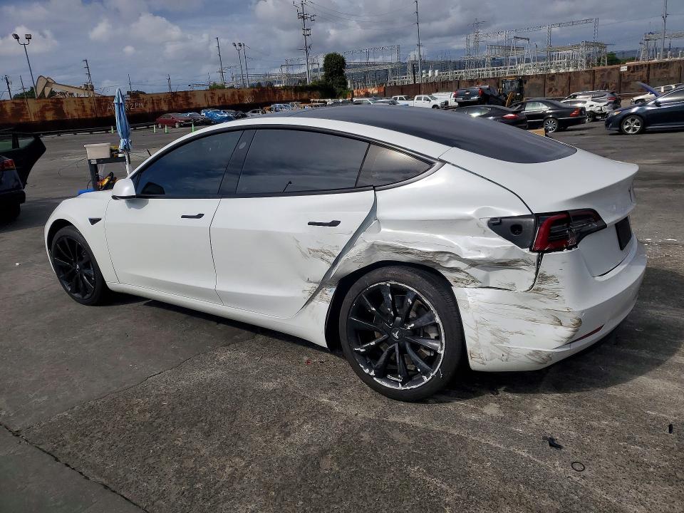 50805476 :رقم المزاد ، 5YJ3E1EA0MF053617 vin ، 2021 Tesla Model 3 مزاد بيع