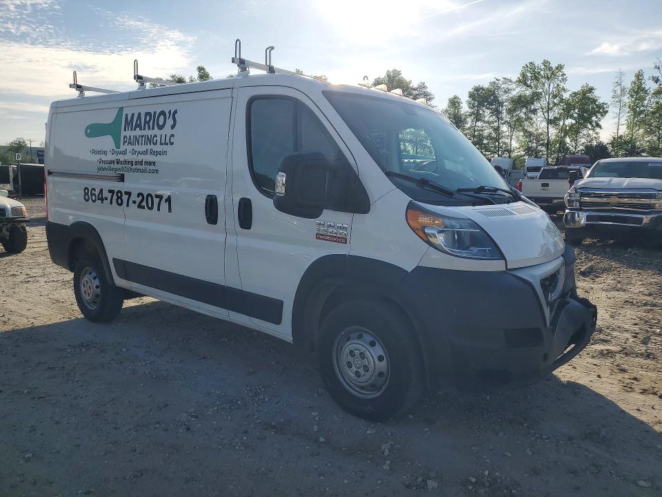 49904626 :رقم المزاد ، 3C6LRVAG9ME568456 vin ، 2021 Ram Promaster 1500 مزاد بيع
