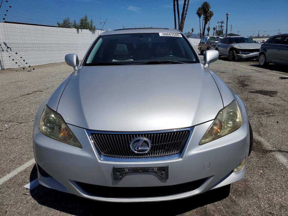 Продаж на аукціоні авто 2007 Lexus Is, vin: JTHBK262175027291, номер лоту: 50683506