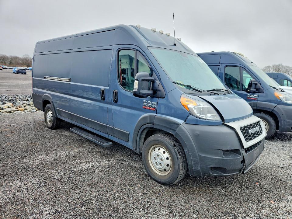 2020 Ram Promaster 3500 მანქანა იყიდება აუქციონზე, vin: 3C6URVJG3LE145147, აუქციონის ნომერი: 47374676