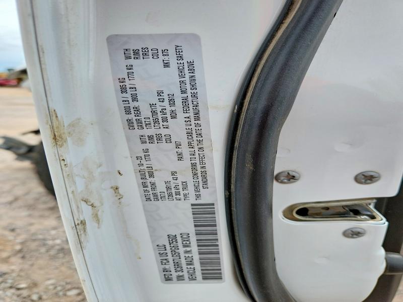 51593306 :رقم المزاد ، 3C6RR7LG5PG675502 vin ، 2023 Dodge Ram مزاد بيع