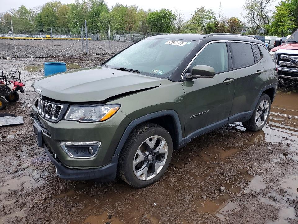 Aukcja sprzedaży 2018 Jeep Compass, vin: 3C4NJDCB5JT212792, numer aukcji: 51612046