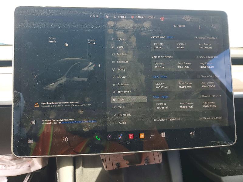 Продажа на аукционе авто 2022 Tesla Model Y, vin: 7SAYGDEF9NF395794, номер лота: 46105236