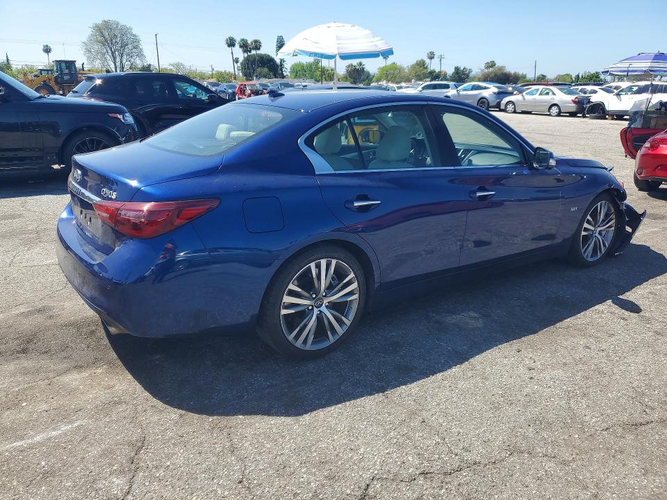 48814246 :رقم المزاد ، JN1EV7AP6KM543654 vin ، 2019 Infiniti Q50 مزاد بيع