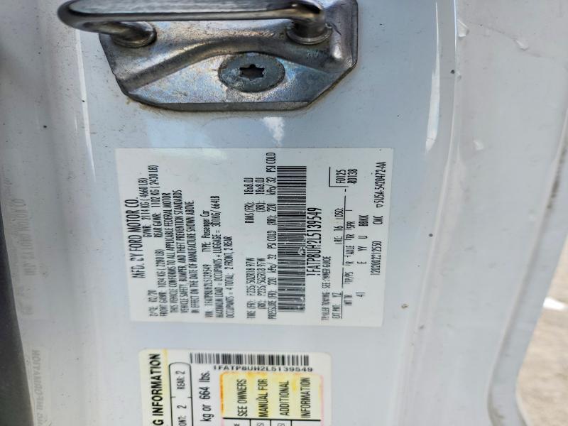 Aukcja sprzedaży 2020 Ford Mustang, vin: 1FATP8UH2L5139549, numer aukcji: 49679126