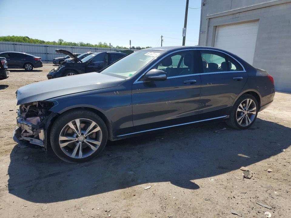 Продажа на аукционе авто 2015 Mercedes-benz C, vin: 55SWF4KB7FU091839, номер лота: 50100586